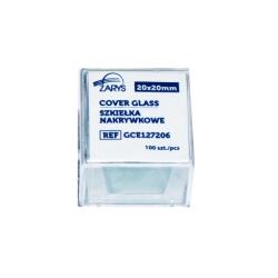 Szkiełka nakrywkowe 18 x 18 mm (100 szt.)