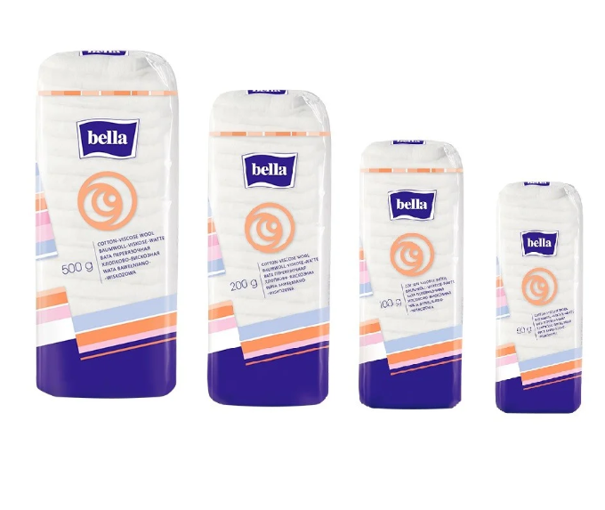 Kopia Wata opatrunkowa bawełniano-wiskozowa Bella 200 g