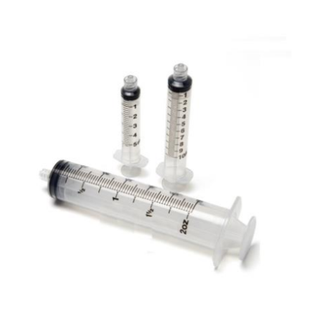 Strzykawka trzyczęściowa 20ml Luer Lock POLMIL, 1 szt 