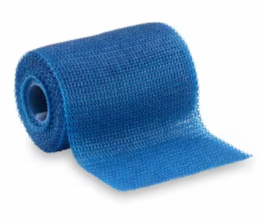 Scotchcast Plus - opaska usztyw. zastępująca tradycyjny gips niebieski 3,6 m x 5 cm - 10 szt.