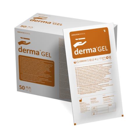 DERMAGEL Rękawice chirurgiczne PF, rozm. 6,0, 1 para