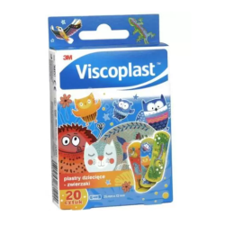 Viscoplast Plastry Dziecięce zwierzaki 20 szt. 