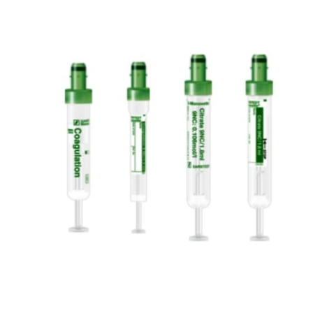 Probówko-strzykawki S-Monovette® Citrate 10ml -  50szt. (etykieta)