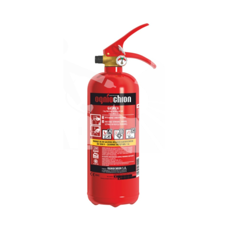 Gaśnica proszkowa GP-2x ABC- 2 kg