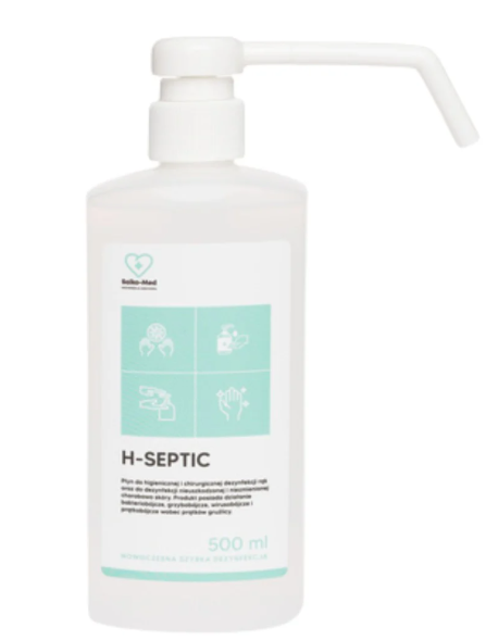 Saiko H-septic  500 ml dezynfekcja rąk i skóry