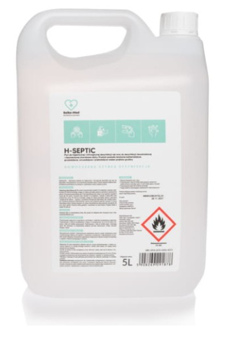 Saiko H-septic  5l dezynfekcja rąk i skóry