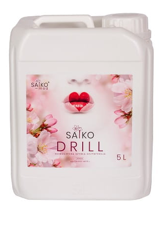 Saiko Drill 5L gotowy do użycia płyn do dezynfekcji