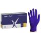 Rękawice nitrylowe easyCARE FLEX kobaltowe PF - M (100 szt.)