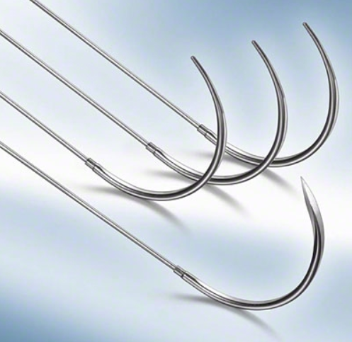 Sternum-Set niewchłanialny, nierdzewny, stalowy monofilament - 12szt.