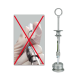 Miramatic® Holder Plus bezpiecznik do igieł z przyciskiem