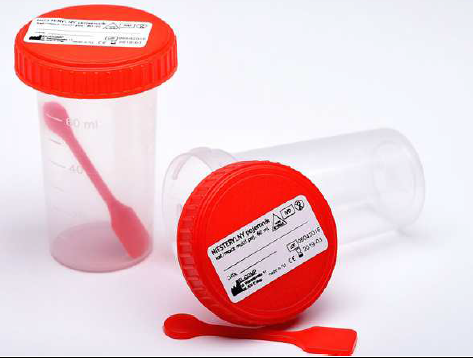 Pojemnik na mocz sterylny 60 ml - data waż. styczeń 2026