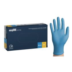 Rękawice nitrylowe easyCARE niebieski PF  - M (200 szt.)