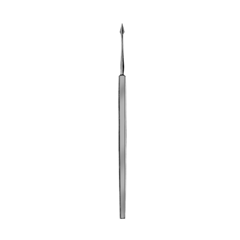 Igła prosta do zaćmy, usuwania ciał obcych - 13cm