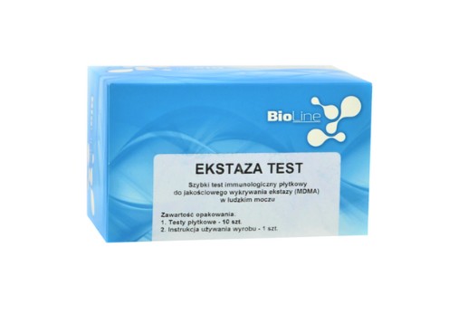 EKSTAZA test płytkowy (czułość: 500 ng/ml), 10 szt.