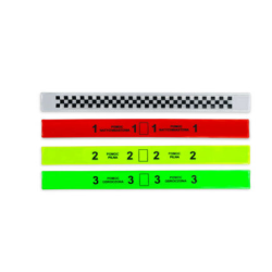 Komplet opasek do segregacji medycznej TRIAGE (4 kolory)