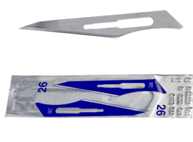 Ostrza do skalpela nr 26 SWANN MORTON - 100 szt.