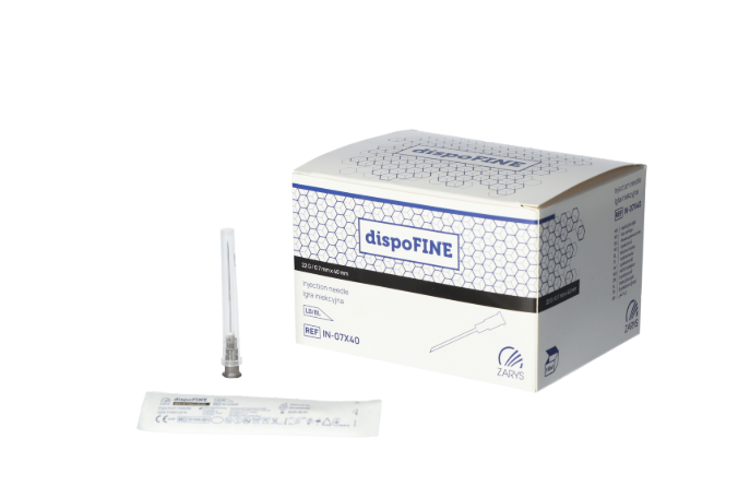 Igły iniekcyjne 0,70 x 40 mm dispoFINE - 100szt.