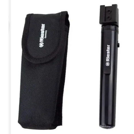 e-xam, lampka/latarka diagnostyczna XL 2,5V, czarna z uchwytem szpatułek LED