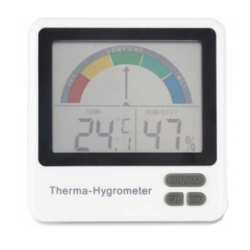 Termohigrometr elektroniczny ETI 810-130 ze świadectwem wzorcowania