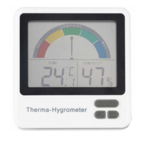 Termohigrometr elektroniczny ETI 810-130 ze świadectwem wzorcowania