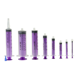 Strzykawka 3-częściowa Luer Lock KD-JECT Enteral - 60 ml, 30szt.