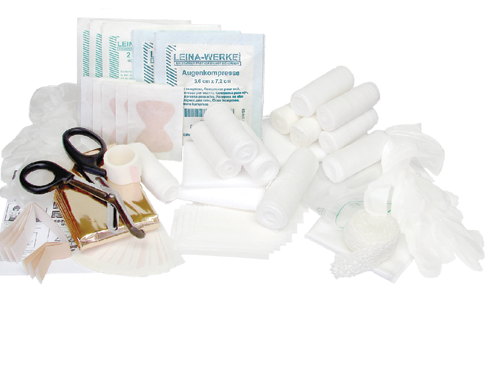 Kompletne wyposażenie wg normy DIN 13169