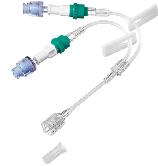 Drenik Y z dwoma portami Safeflow i zastawkami bezzwrotnymi