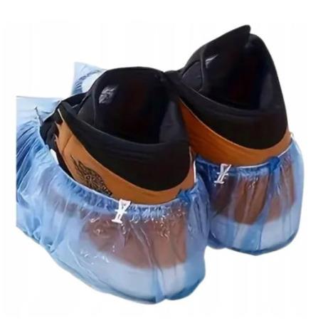 OCHRANIACZE POKROWCE FOLIOWE NA BUTY DO DYSPENSERA Z HACZYKAMI 20szt