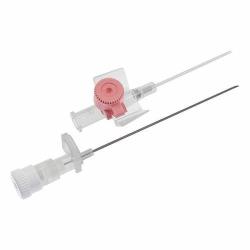 Kaniula do żył obwodowych różowa z portem, INSTAFLASH 1,1x32mm 20G