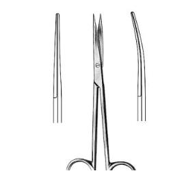 Nożyczki METZENBAUM preparacyjne ostro/tępe 14cm-proste