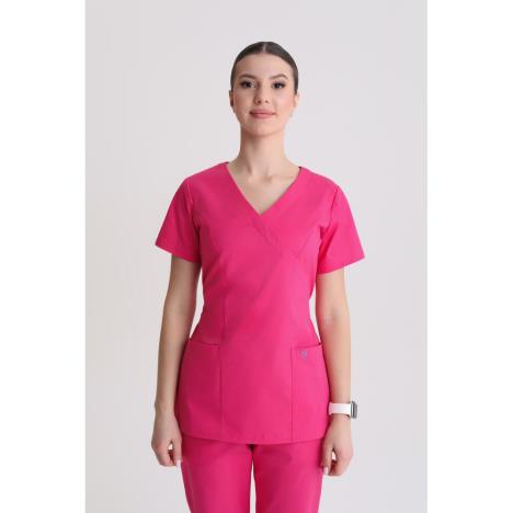 Tunika medyczna damska  Magenta XXL
