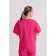 Bluza medyczna damska oversize Magenta S