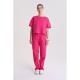 Bluza medyczna damska oversize Magenta L