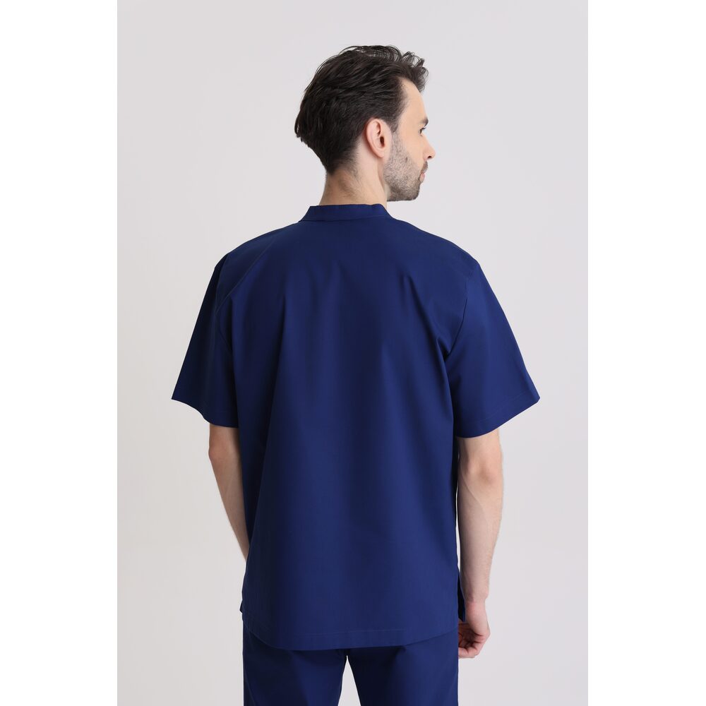 Bluza medyczna męska ze stójką Just Navy XXL