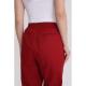 Spodnie medyczne damskie stright-leg Red Wine S