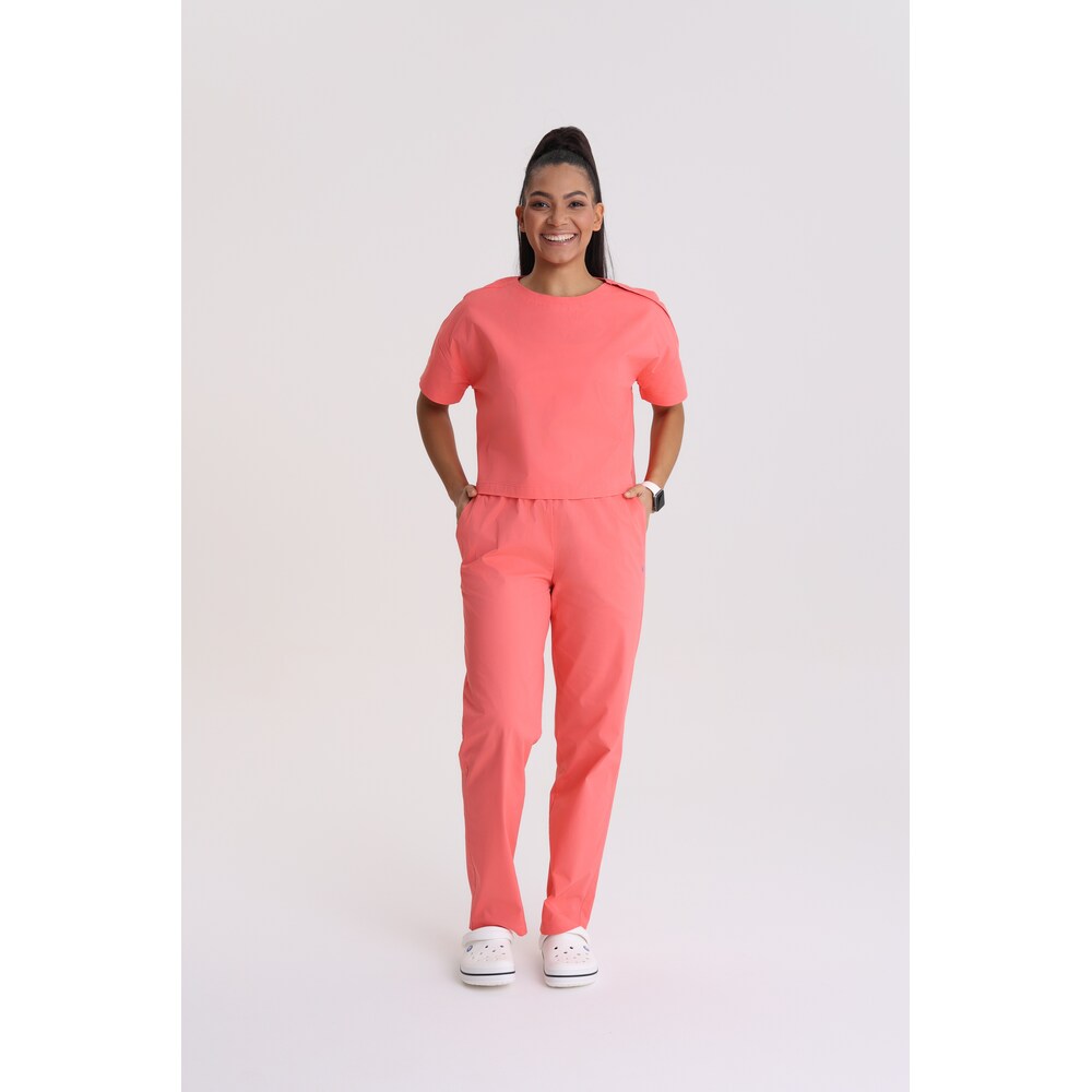 Spodnie medyczne damskie stright-leg Living Coral XS