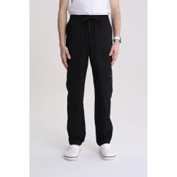 Spodnie medyczne męskie jogger Totally Black M