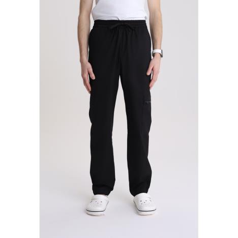 Spodnie medyczne męskie jogger Totally Black XL