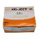 Strzykawki insulinowe KD-JECT III 1 ml U-100 G30 (0,3x12,7) igła wtopiona, 100 szt 