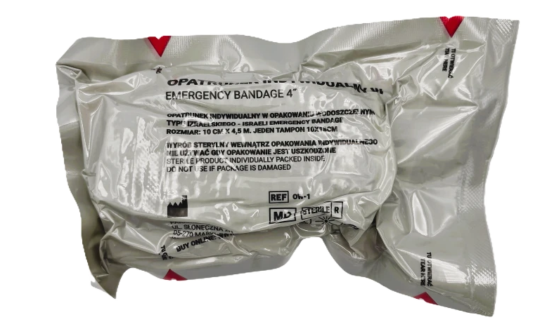 Opatrunek indywidualny W (typu izraelskiego), 10cmx4m