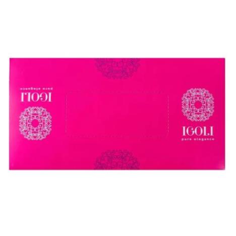 Rękawiczki nitrylowe IGOLI różowe/fuksja, rozm. S, op. 100 szt 