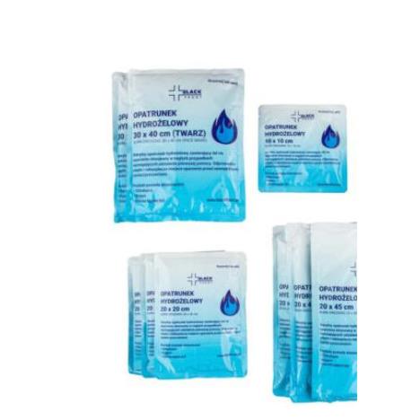 Zestaw opatrunków hydrożelowych Longbow 4000cm2+ na twarz