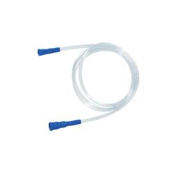 Dren łączący do ssaka CH 24-210 cm/ 2 lejki