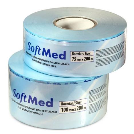 Rękaw do sterylizacji SoftMed 200m x 30cm