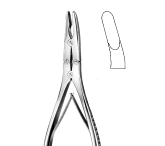 Odgryzacz kostny wieloprzegubowy RUSKIN 18.0cm