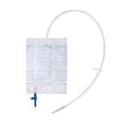 Worek do zbiórki moczu 2L, dobowy, dren 150 cm - sterylny, 10 szt.