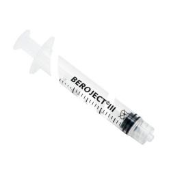 Strzykawka sterylna  3-częściowa Luer Lock BEROJECT - 5 ml, 100szt.