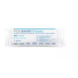 Opaska elastyczna POLBAND niejałowa 5m x 10 cm z zapinką
