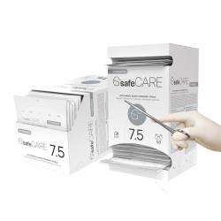 safeCARE - rękawice chirurgiczne lateksowe, pudrowane, sterylne, r.7.5, 1 para