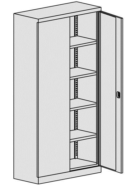 Szafa biurowa Sbm 101 st